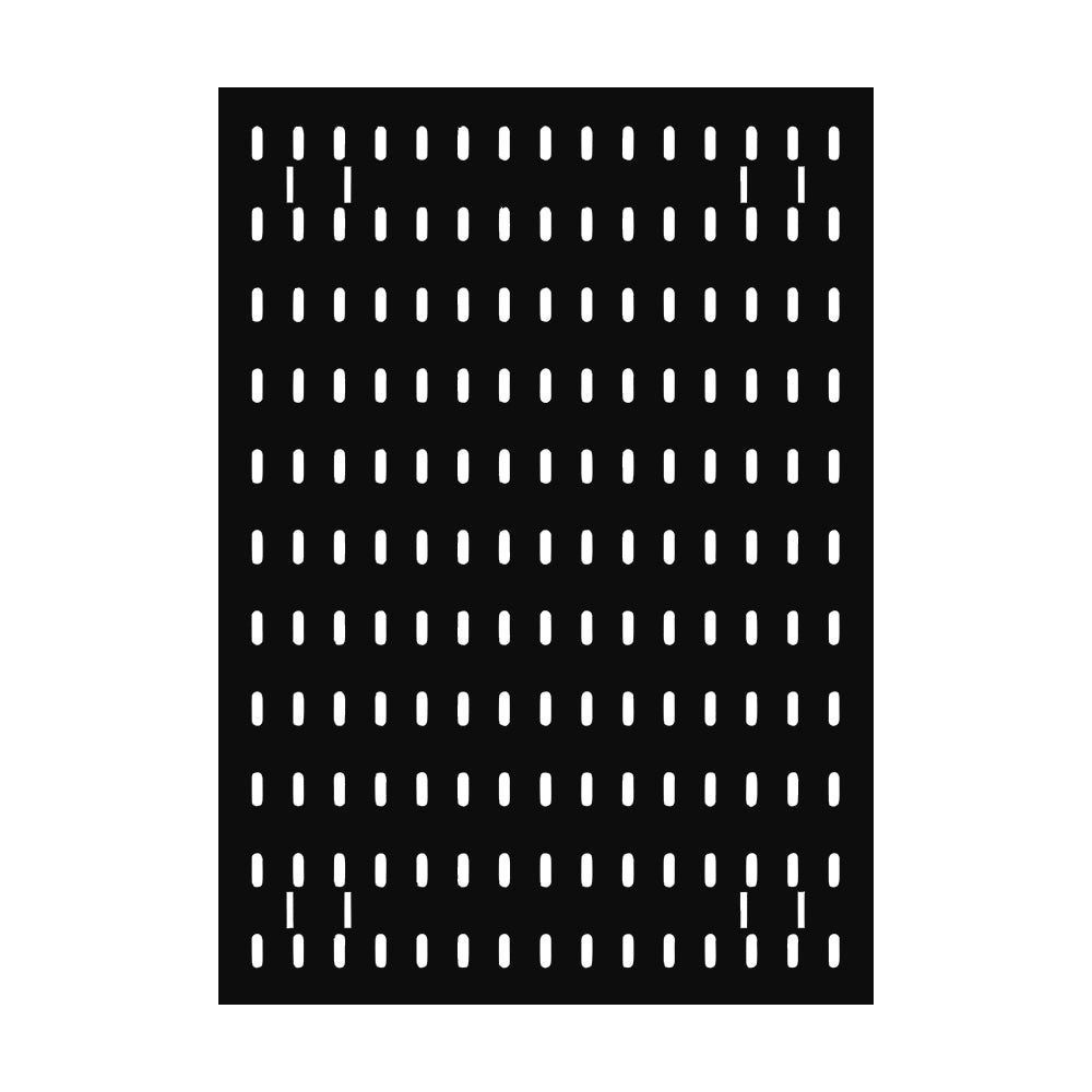 PVC Pegboard - Black