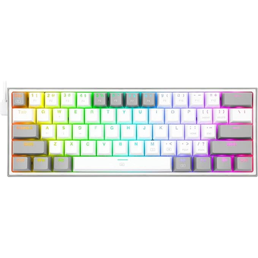 Redragon K617 Fizz White & Grey