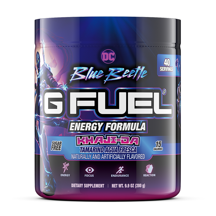 GFUEL Blue Beetle KHAJI-DA Tub