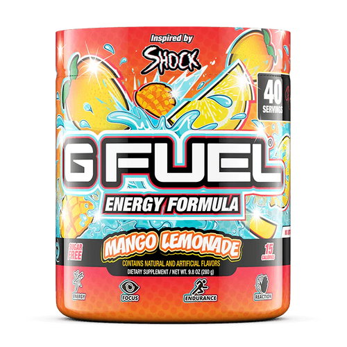 GFUEL Mango Lemonade Tub