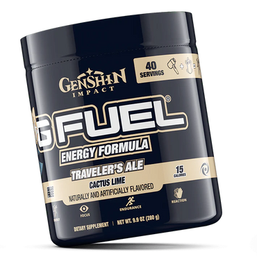 GFUEL Genshin impact TRAVELER'S ALE Tub