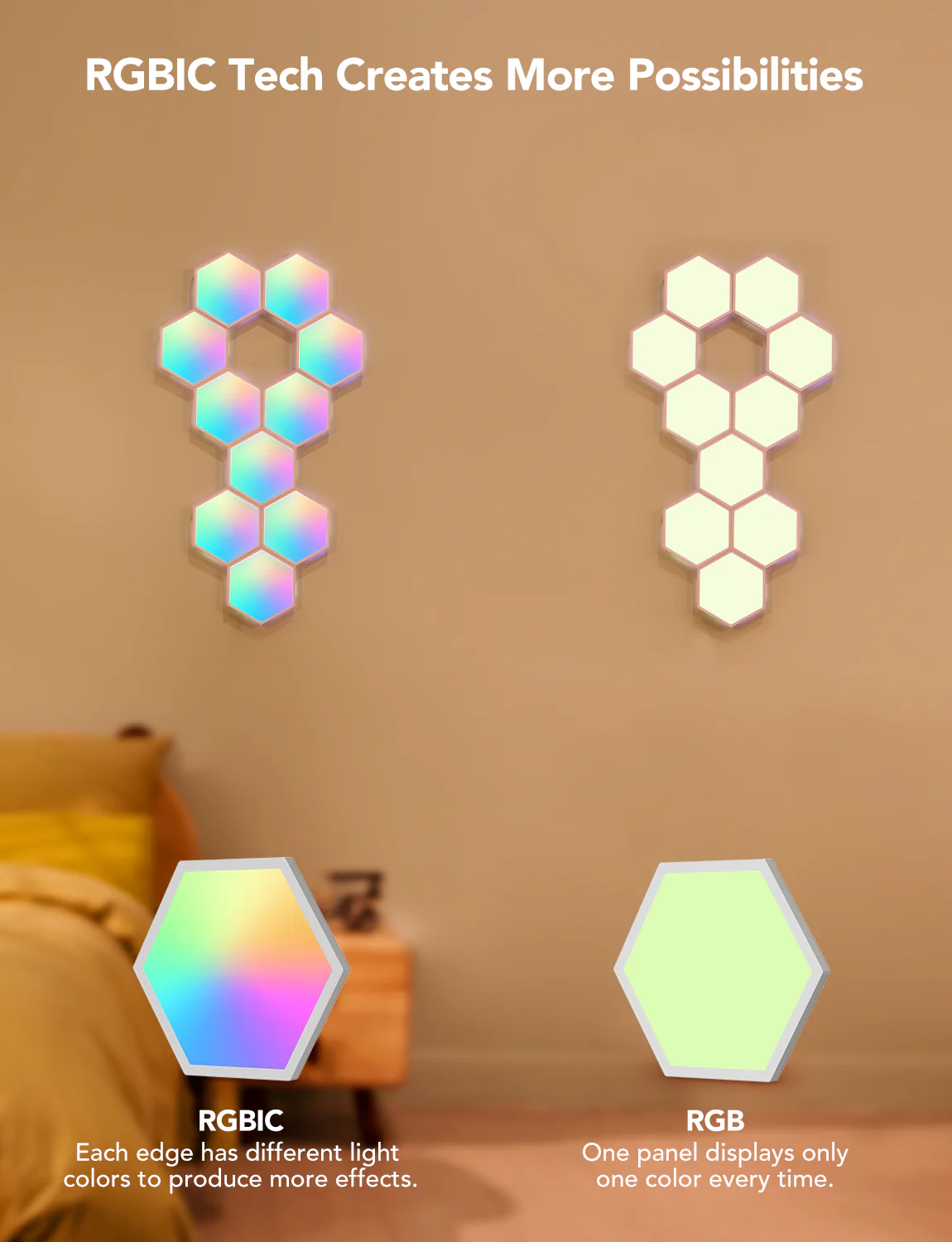 Govee Glide Hexa Light Panels