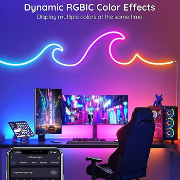 حبل ضوء نيون LED RGB-IC