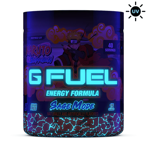 GFUEL Sage Mode Black Light Edition Tub