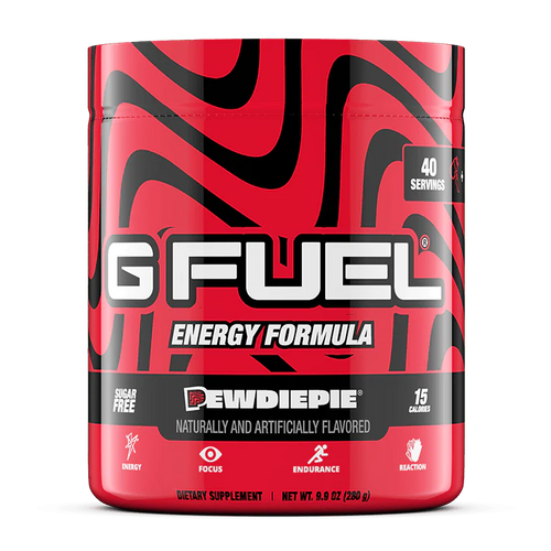 GFUEL PewDiePie Black Light Edition Tub