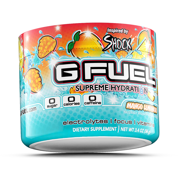 GFUEL Mango Lemonade Hydration Tub