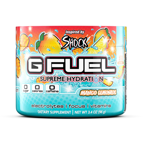 GFUEL Mango Lemonade Hydration Tub