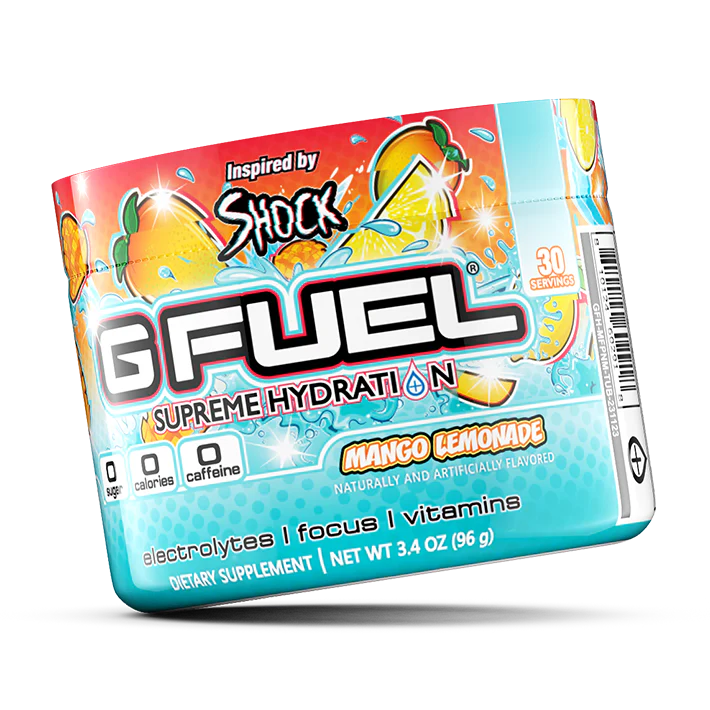 GFUEL Mango Lemonade Hydration Tub