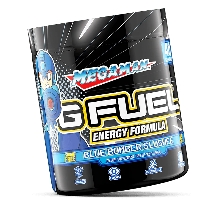 GFUEL MEGA MAN™ BLUE BOMBER SLUSHEE Tub