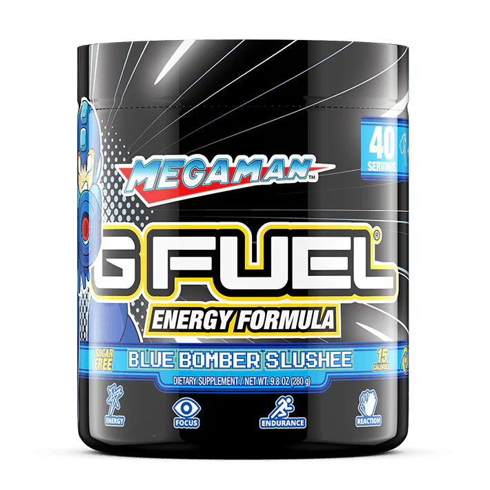 GFUEL MEGA MAN™ BLUE BOMBER SLUSHEE Tub