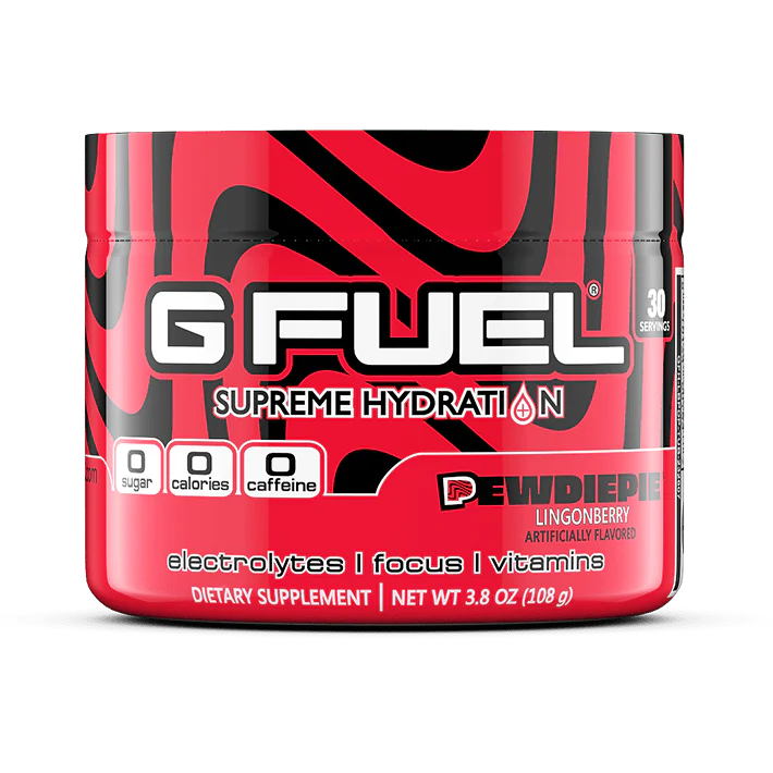 GFUEL PewDiePie Hydration Tub