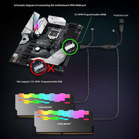 Coolmoon RA-2 ARGB Ram Heatsink