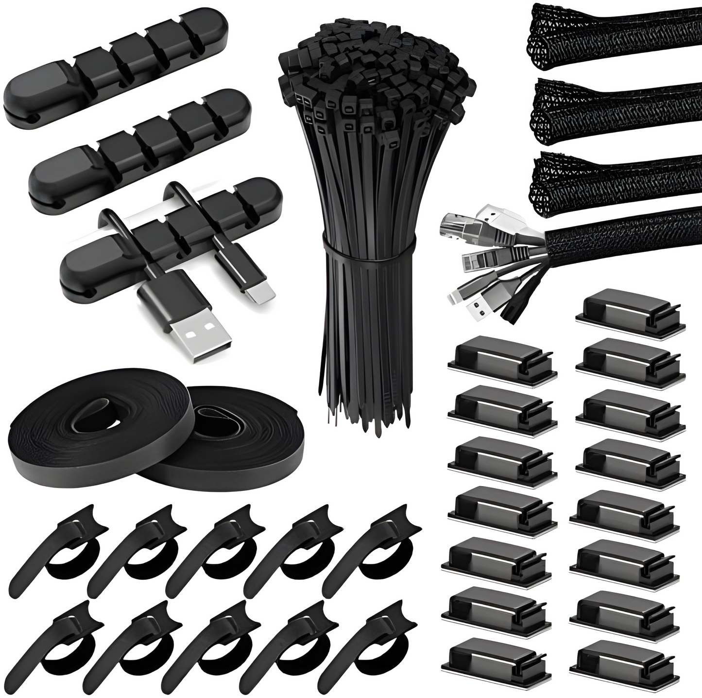 Cable Management Kit black