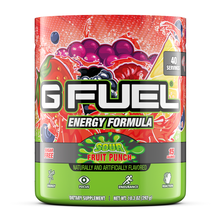 GFUEL Sour Fruit Punch Tub