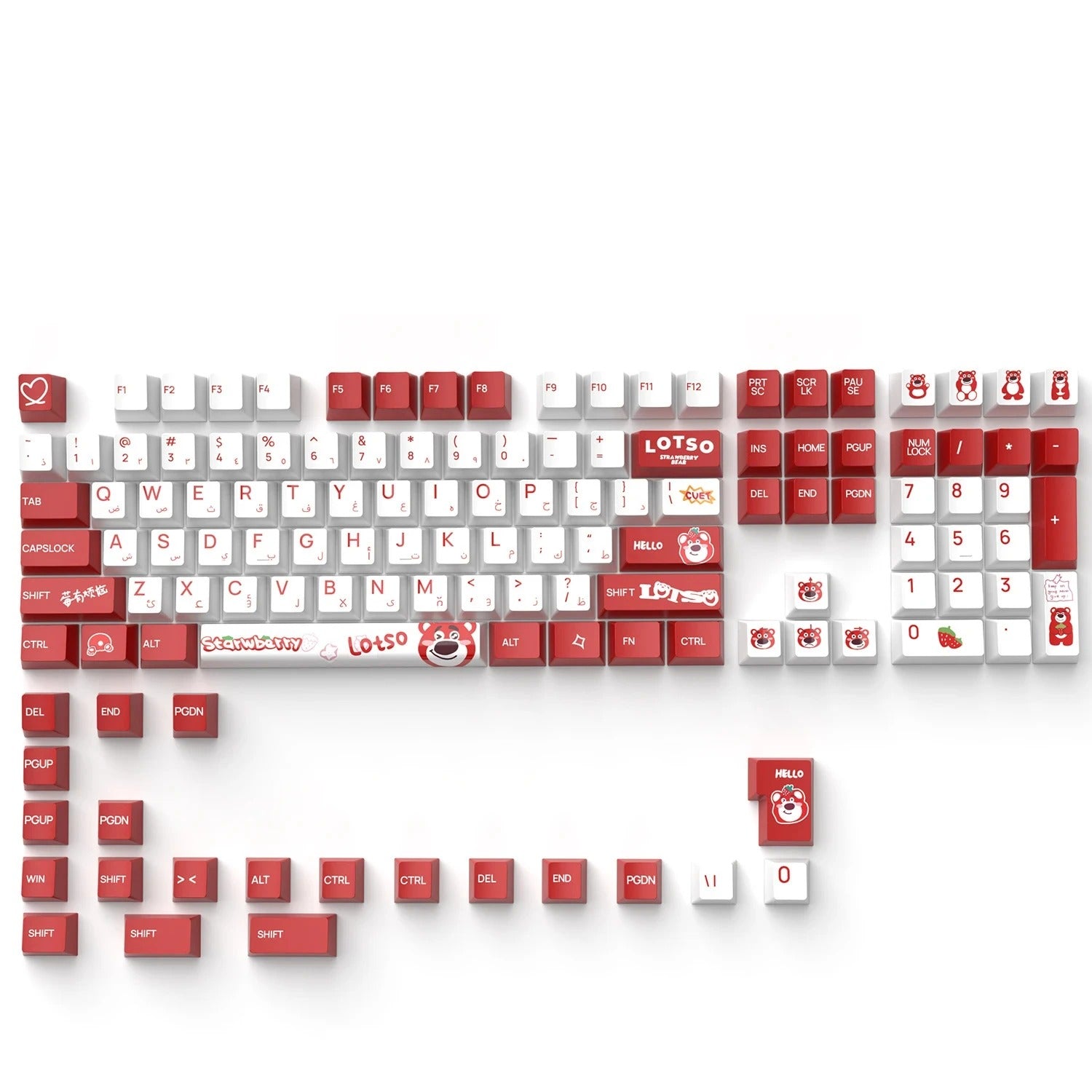 Dye Sub XDA Red Arabic