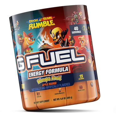 GFUEL Wumpa Fruit Remastered Tub